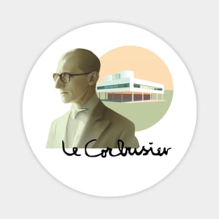 Le Corbusier and Villa Savoye Magnet